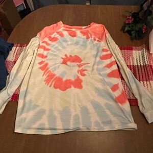 Tie-Dye Long Sleeve Shirt- SHIPPING PRICE NOT INCLUDED